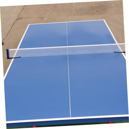 SUPVOX 1set Portable Indoor Table Tennis Net Rack Lightweight Easy Setup Mesh for Home and Driveway Play Includes Table Tennis Serving Accessories