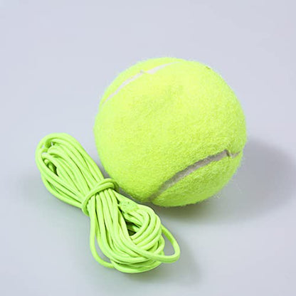 Tennis Ball Tennis Training Ball and String Replacement Self Practice Trainer Resiliency and Tether Replacement Tether 5PCS, Balls