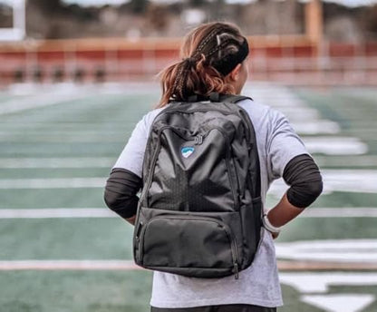 Hard Work Sports Soccer Backpack with Ball Holder, Soccer Bag with Separate Cleat Compartment