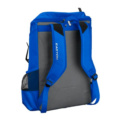 Easton | Ghost NX Backpack Equipment Bag | Adult | Fastpitch Softball | Team Logo Panel | Multiple Colors - color: Royal