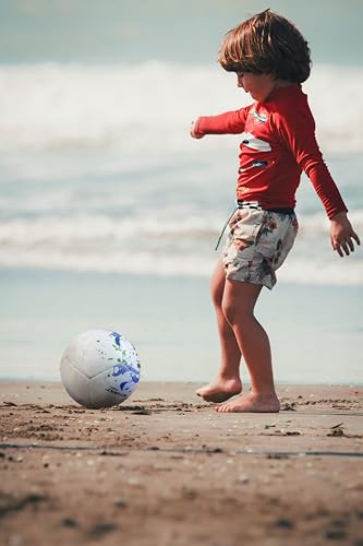 Soccer Ball, Professional-Grade, Vibrant Colors, Thermally Bonded Panels for Seamless Durability and Weather-Resistant – Perfect for Practice and Play