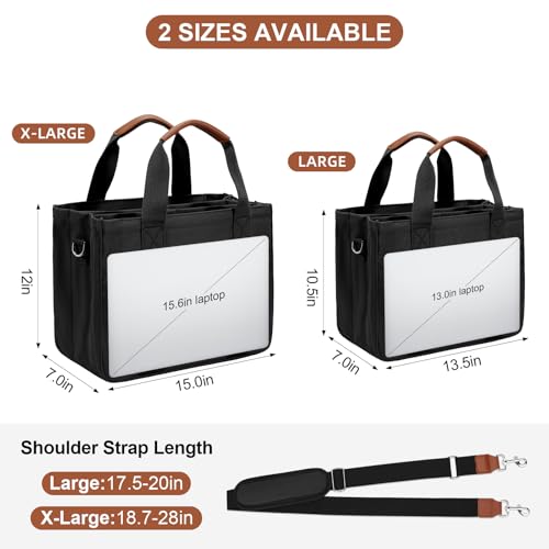 KKXIU Canvas Tote Bag for Women with Zipper and Compartments Crossbody Large Bible Messenger Purse Bag With Pockets | Canvas, with Zipper, and Compartments, Large, Bible, With Pockets