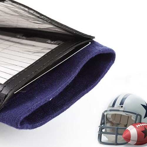 Multifunctional Football Play Wristband, Large Window Softball Wristband for Quarterback Playbook, Sports Coach Play Card Holder for Baseball Soccer Basketball