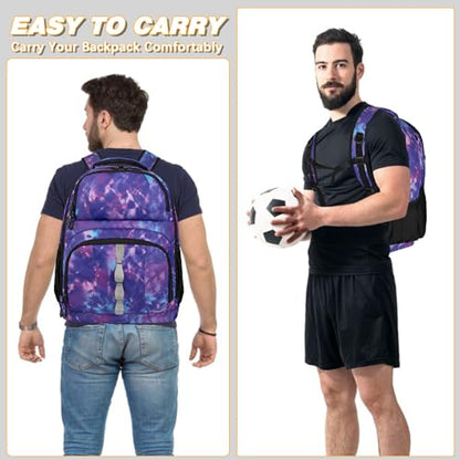 Goloni 2 Ball Bowling Backpack,Bowling Ball Bag with Shoe Compartment & Portective Foam Padded, Fits Shoes Up to US Size 16