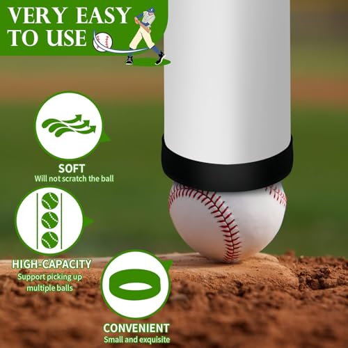 Baseball Picker Upper – Durable All-Terrain Design for Coaches, Parents Teams Pick Em Up Baseball