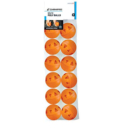 CHAMPRO Brute Poly Ball - size: 12 Pack