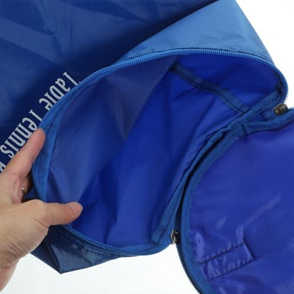 Yardwe 2pcs Portable Pingpong Ball Storage Bag Table Tennis Ball Organizer Oxford Cloth Zipper Carry Pouch Holder Organizer For Training Sports Party Outdoor Baseball Lacrosse