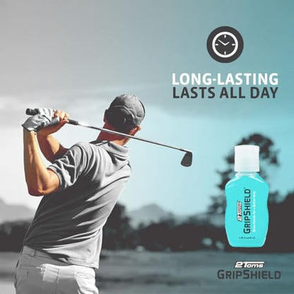2Toms GripShield, Non-Sticky Grip Enhancer, Dry Grip Solution for Sweaty Hands, Tennis, Pickleball, Golf, Pole Dancing, and Gaming
