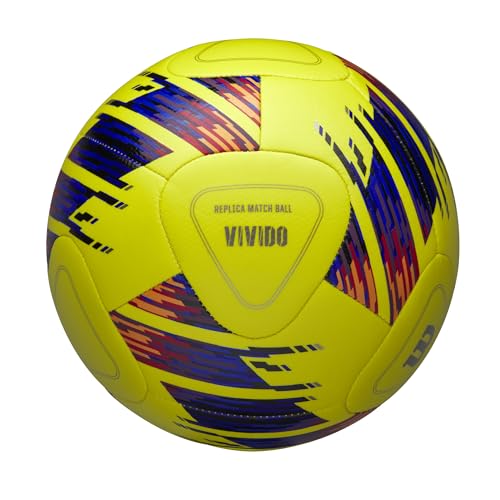 Wilson NCAA Vivido Replica - color: Optic Yellow, size: Size 4