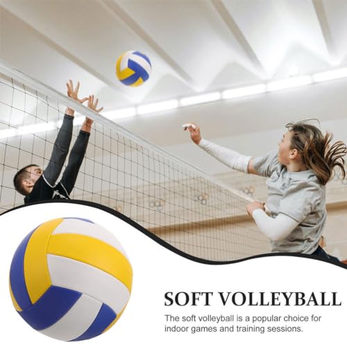 Yardwe Soft Training Volleyball Official Volleyball Indoor Sports Training Ball for Practice Equipment