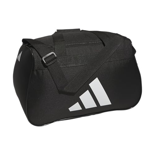 adidas Power Gym Bag – Lightweight Small Duffel - color: Black/White