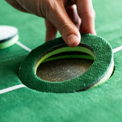 The Indoor Golf Shop SIG LITE Putting Green - Professional-Grade, Indoor Practice Putting Mat - Realistic Feel - Easy Storage