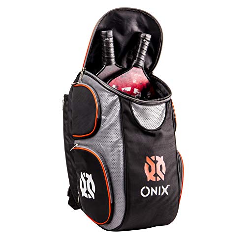 Onix Pickleball Durable Backpack is Designed to Carry Paddles, Balls, Apparel, and Water Bottles - color: Durable Backpack, size: Backpack