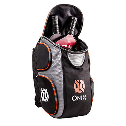 Onix Pickleball Durable Backpack is Designed to Carry Paddles, Balls, Apparel, and Water Bottles - color: Durable Backpack, size: Backpack