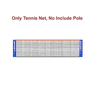 Badminton Pickleball Net, Polyester Badminton Net Replacement, Kids Adult Volleyball Training Net for Tennis, Volleyball, Only Tennis Net,No Include Pole - size: 6.1m