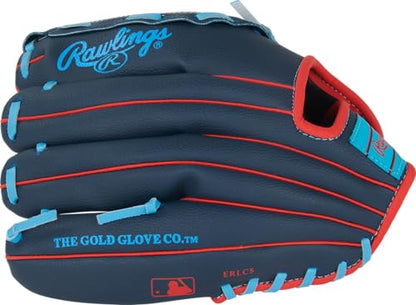 Rawlings Rawlings | Flex Palm Series Glove | T-Ball/Baseball/Softball - color: Navy, size: 11"