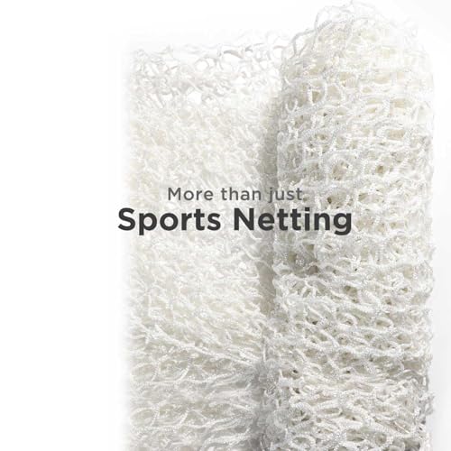 Practice Golf Nets - Ideal for Golf, Hockey, Baseball - Sports Netting, Impact Equipment - Perfect for Backyard Driving, Chipping, Hitting, Pitching Simulators - size: 15x20 Feet, style: White