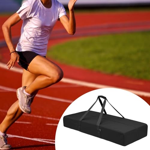 Portable Starting Block Carry Bag Waterproof Duffle Tote for Track Sports Equipment Gym Bag 99x43x16cm