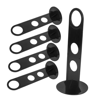 POPETPOP 10 Pcs Logo Dish Rack Sign Disc Cones Racks Football Training Cones Holders Disc Cone Racks Mark Disk
