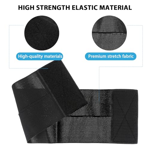 Glove Wrap Band, 4 PCS Baseball Glove Strap, Softball and Baseball Glove Strap Elastic Glove Wrap Softball Baseball Glove Accessories for Quickly Keep the Pocket Formed Fit All Gloves