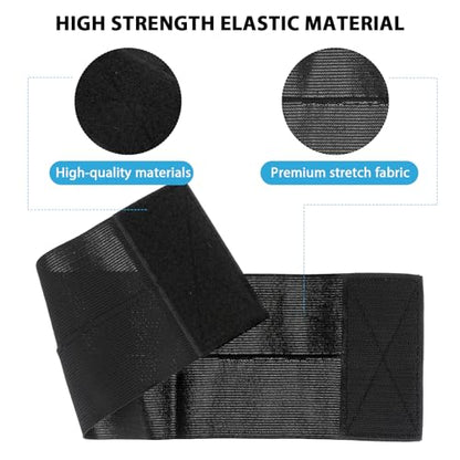 Glove Wrap Band, 4 PCS Baseball Glove Strap, Softball and Baseball Glove Strap Elastic Glove Wrap Softball Baseball Glove Accessories for Quickly Keep the Pocket Formed Fit All Gloves