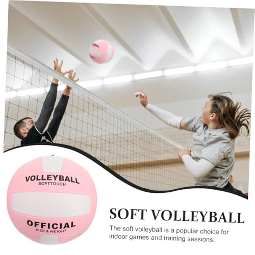 Volleyball Training Ball Pu Soft Indoor Volleyball Inflatable Sports Training Equipment