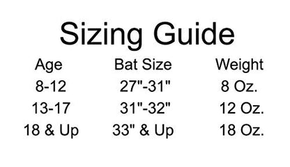 Bat Weight - Boost Speed & Power - Easy Attach - Compatible with Wood/Metal Bats - Youth Baseball Training - size: 18 oz, style: Non-Wood Bat