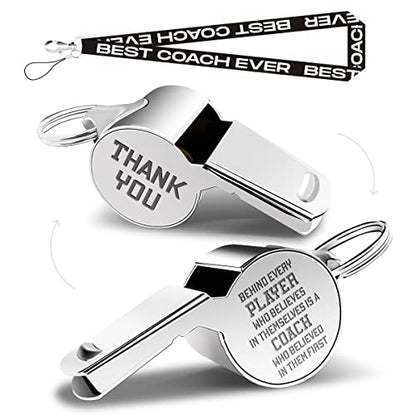 Whistles with Lanyard, Coach Whistle, Gifts, Coach Gifts for Men Women-2