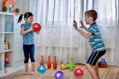 Bedwina Knobby Balls - Bulk 7 Inch Sensory and Spiky Massage Stress Balls for Toddlers, with Pump, Fun & Bouncy for Toddler, Kids Party Favors, Stocking Stuffers - style: 30-Pcs