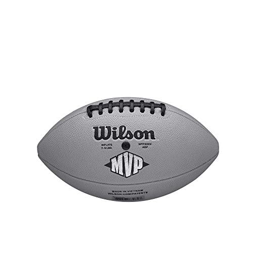 WILSON NFL Recreational Footballs - color: Gray, size: Junior Size, style: Wilson NFL MVP Football