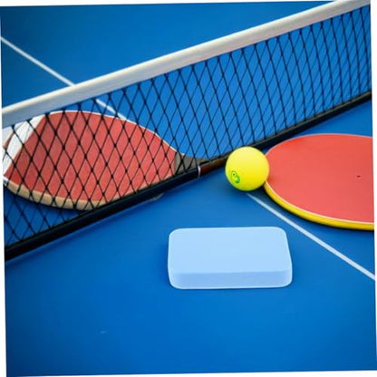 VICASKY 2Pcs Table Tennis Racket Cleaner Sponge Dual Sided PVA Material Paddle Care Eraser for Efficient Rubber and Sponge Maintenance for Table Tennis Equipment Cleaning