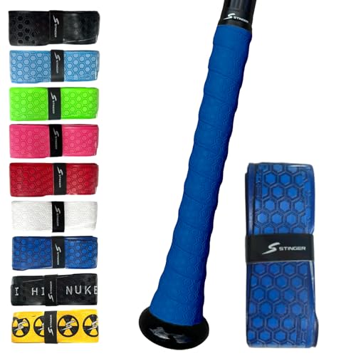 Stinger Sports Premium Polymer Bat Grip (Baseball and Softball) - color: Royal