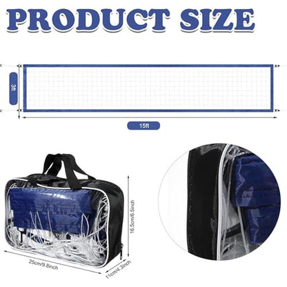 harayaa Volleyball Net Net for Outdoor Activities Sports Backyard