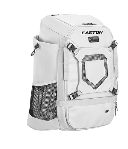 Easton Easton | Walk-off Ethos Backpack Equipment Bag | Baseball & Softball | Multiple Colors - color: White