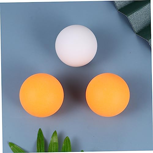BESPORTBLE 10pcs Table Tennis for Outdoor and Home Sports Includes Yellow and White for Beginners and Pong Games