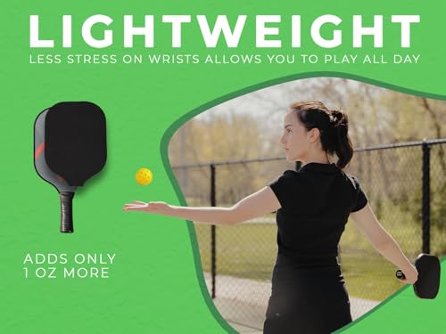 (4 Pads) Quietshhot Mutes The Thud - Not The Game Fits On Top of Your Pickleball Paddle to Reduce The Pitch by Up to 4X - Quiet The POP- NOT The Game - - style: Standard/Hybrid Paddle Size 10.5" x 7.6" - 4 Pads