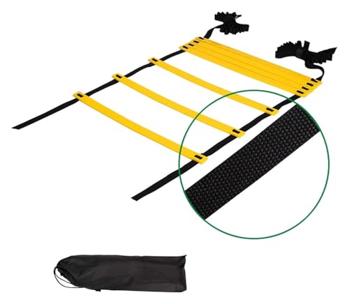 Agility Ladder Adjustable Agility Ladder, Exercise, for Football, Track Field, Basketball, Footwork, Workout Drills - size: 5M