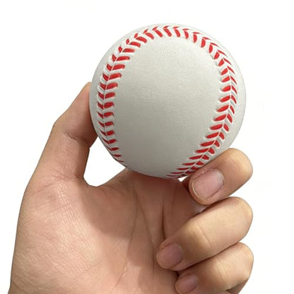 GKK 12pack Pitching Machine Baseballs 9inch 3.5oz PU Material Ball for TeenagersTo Practice Hitting and Fielding Practice