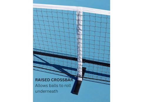 HEAD Portable Pickleball Net System - Official Size, Quick Setup & Carry Bag - Durable & Lightweight Black Net for Indoor/Outdoor Play