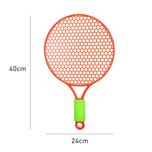 Tennis Racket for Children's Badminton Tennis Set with Ball and Shuttlecock Racket Training Tennis Racquet for Play Girls, Orange