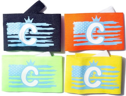 Youth Captain Armband for High School Soccer Team, Soccer Captain Arm Band for Child