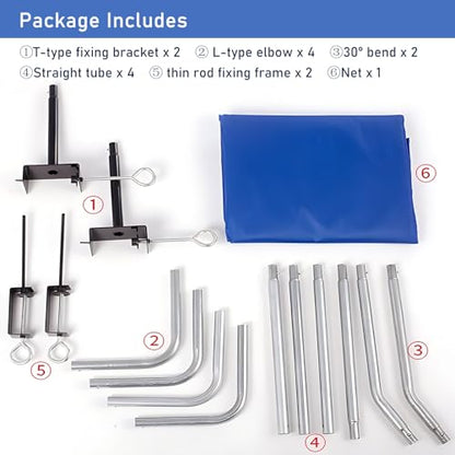 Table Tennis Ball Catch Net Table Tennis Catch Net-Attaches to Ping Pong Table, Practice Net for Ball Collection During Table Tennis Robot, Serve or Multi-Ball Training