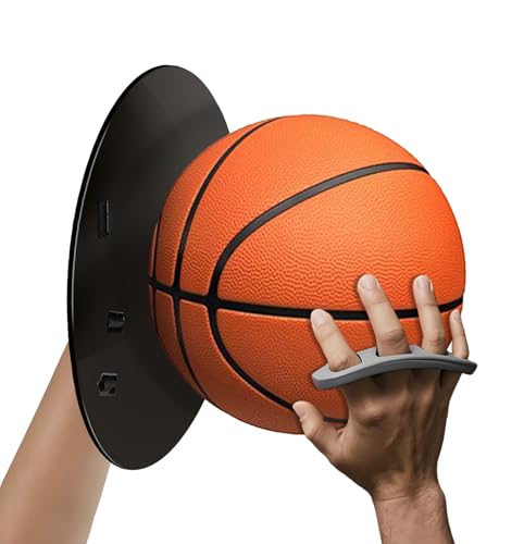 Basketball Shooting Trainer - Adjustable Hand Placement Corrector Eliminate Off-Hand Interference with Bonus 5.3" Shooting Aid - Basketball Training Equipment Accessories - size: Large