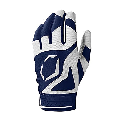 EvoShield SRZ-1™ Batting Gloves - Adult and Youth Sizes - color: Navy, size: Small, style: Adult