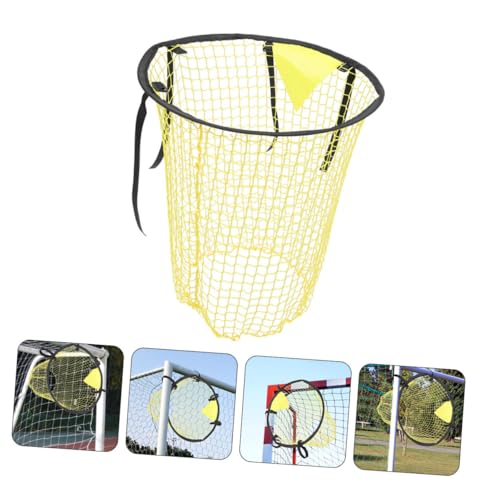 ibasenice 2pcs Soccer Nets for Youth Football Practice Equipment for Backyard Training Shooting Accuracy Sturdy Construction for Young Players