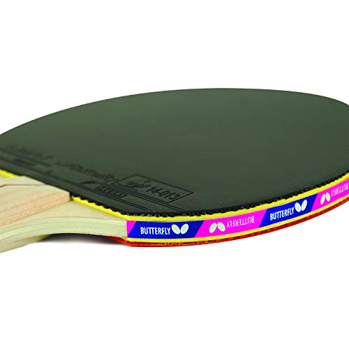 Butterfly RDJ Shakehand Table Tennis Racket Set - RDJ Series - Recommended For Beginning Level Ping Pong Players - International Table Tennis Federation Approved - color: RDJ 4 Player Set