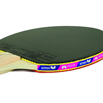 Butterfly RDJ Shakehand Table Tennis Racket Set - RDJ Series - Recommended For Beginning Level Ping Pong Players - International Table Tennis Federation Approved - color: RDJ 4 Player Set