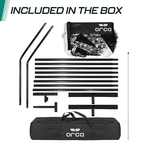 Orca Pickleball Nets Multiple Styles, Full Court and Half Court Sets, Perfect for Indoor and Outdoor Pickleball Games