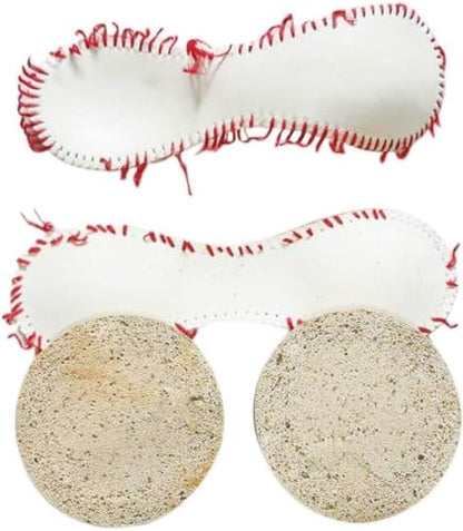 Tebery 12 Pack Standard Size T-Ball Training Baseballs, Reduced Impact Kids Safety Baseball, Unmarked & Soft Practice Baseballs for League Play, Pitching, Hitting, Batting, Fielding, Autograph