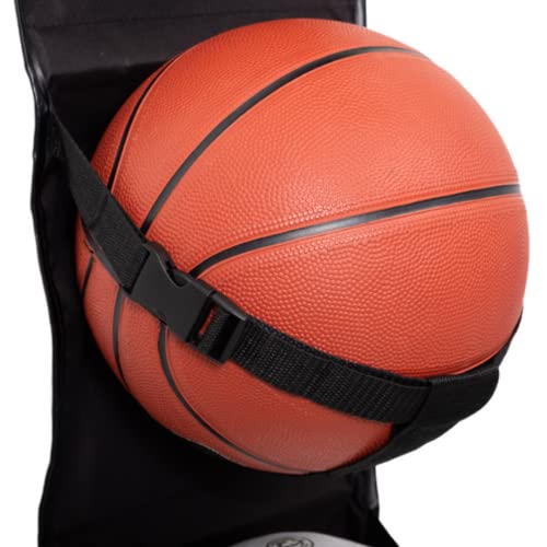 Hanging Sports Equipment Organizer | Multi-Purpose | Garage Sports Ball Storage | Storage for Basketball Football Volleyball Tennis Soccer Biking | Toy Storage | Includes Hook